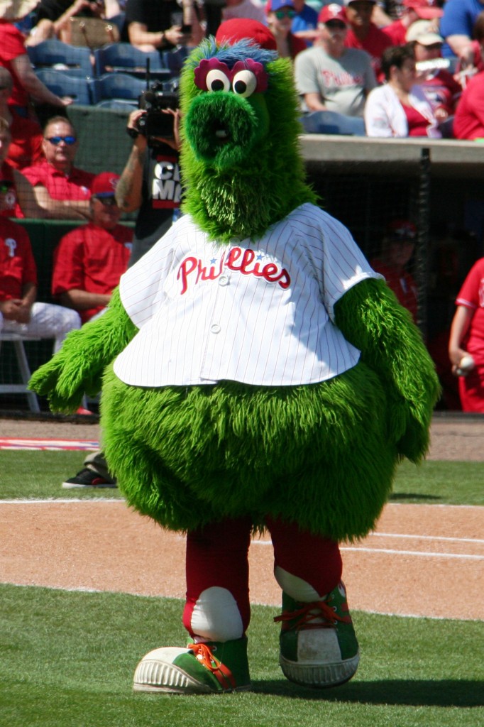 Phillie Phanatic Terry Foote