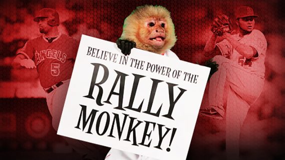 Rally Monkey - Los Angeles Angels of Anaheim - SportMascots.com