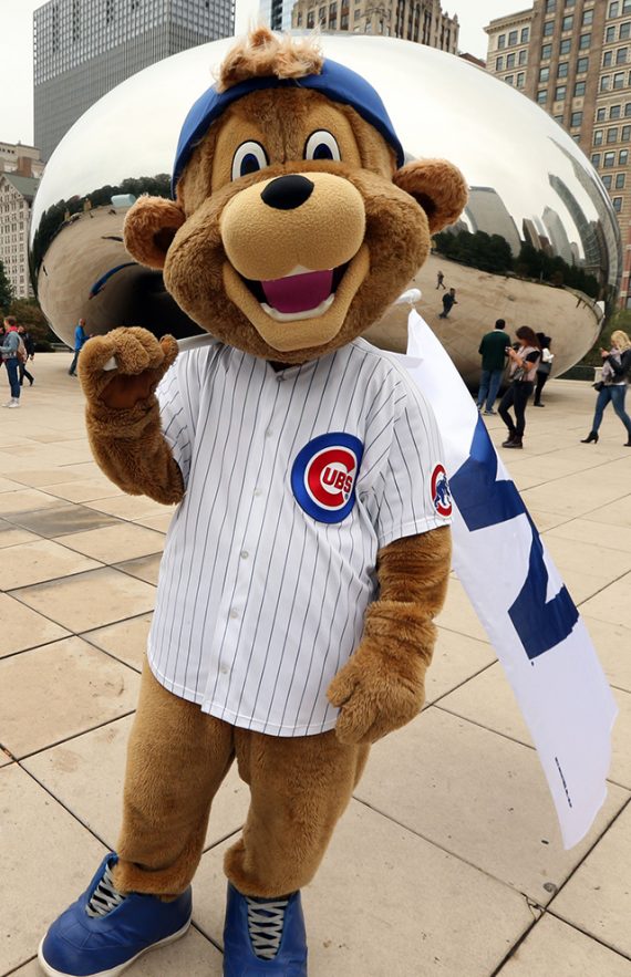 mlb-chicago-cubs-official-mascot-clark - SportMascots.com