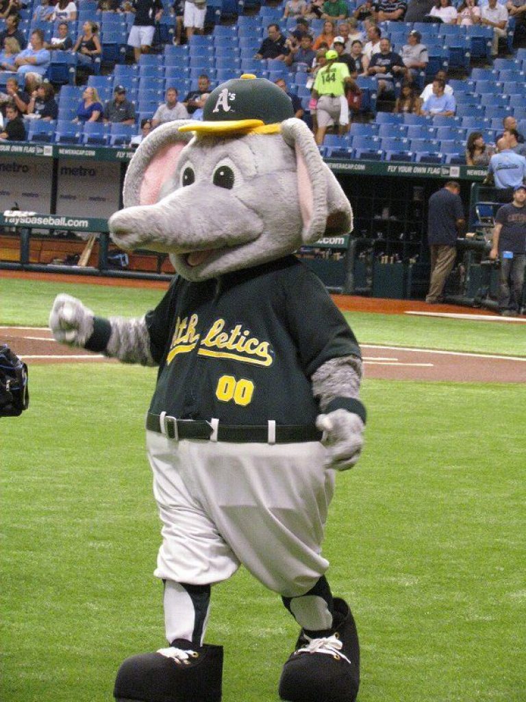Oakland Athletics Mascot – Stomper 