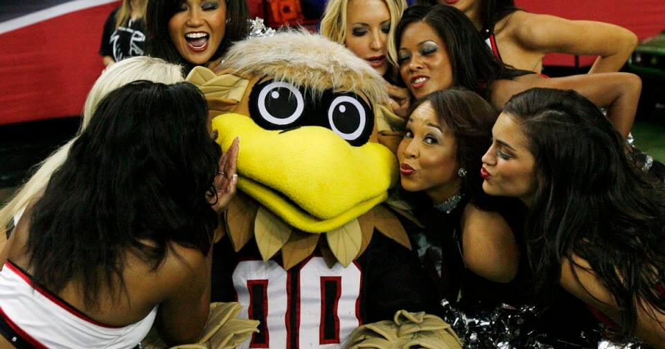 Atlanta Falcons NFL Mascot - Freddie the Falcon