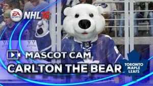 Carlton the Bear - Tornoto Maple Leafs mascot
