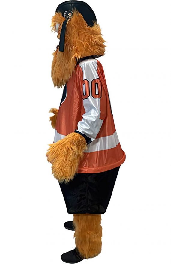 NHL Philadelphia Flyers Gritty costume side view