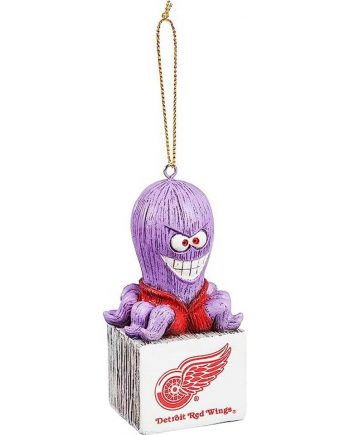 Detroit Red Wings team mascot Al the Octopus Ornament