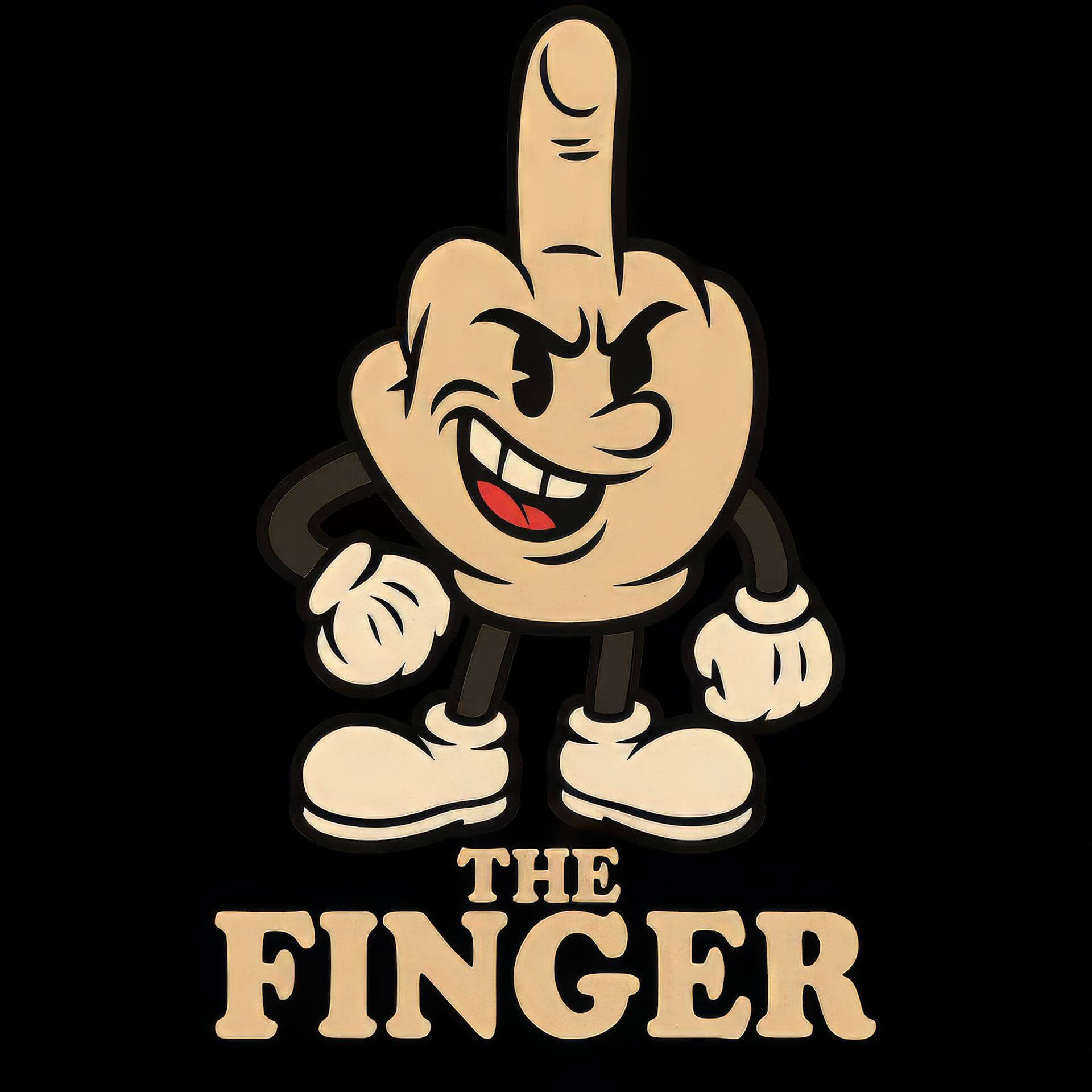 The Finger Mascot